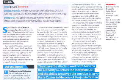 ATC SCM 100 SLT Active - What Hi-Fi (UK) review